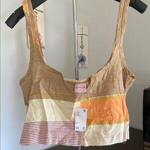 Urban Outfitters Colorblock Crop Top